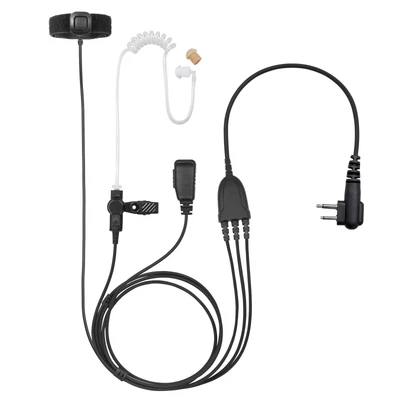 $17.90 • Buy Reinforced Handsfree 3-Wire Earphone Kit PTT Mic For Motorola XV1100 XV2100