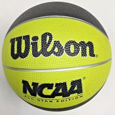 Wilson NCAA All Star Edition 7  Mini Basketball Neon Black/Green • $19.95