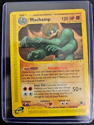 Pokemon TCG Machamp Expedition 51/165 Rare • £0.99