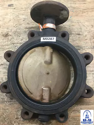 Butterfly Valve 8  150 Lug Style MILWAUKEE Alum/Brz Disc EPDM Seat • $231