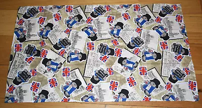 PADDINGTON BEAR TEA TOWEL - Union Jack London Cotton • £10