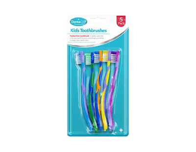 5 Pack Of Kids Toothbrush Children's Childs Toothbrushes Teeth Tooth Brush • £2.95