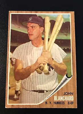 1962 Topps #93 John Blanchard YANKEES • $7.99