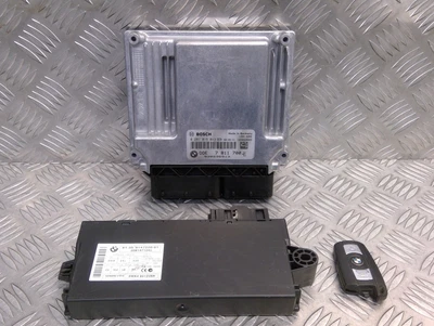 £99.95 • Buy BMW 320d N47D20A Engine Coupe 06-2010 ECU Kit CAS 3 Key 7811700 9147220 #163
