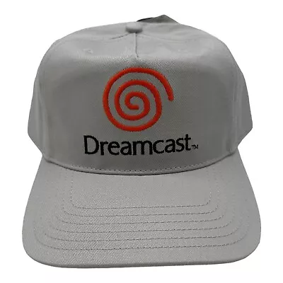 Sega Dreamcast 90s Retro Gaming Snapback Dad Hat Cap Gray - NWT • $21.59