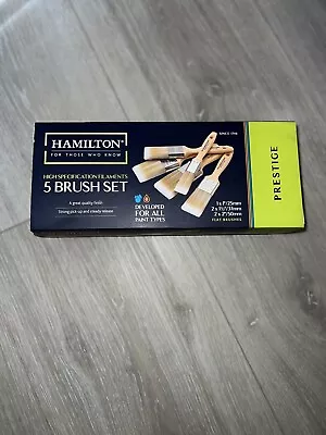 Hamilton Prestige High Specification 5 Brush Set • £15