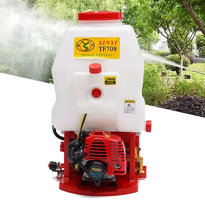Petrol Garden Weed Sprayer Multifunction Backpack Fertilizing Watering Farm 20L • $137.05