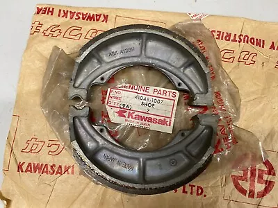 Kawasaki Nos Brake Shoe Set  1970-75  F6 F7 G31m F11m F12mx • £26.95