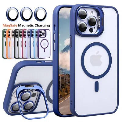 For IPhone 15 Pro Max 14 Plus 13 12 11 Mag Safe Shockproof Case With Camera Film • $11.24