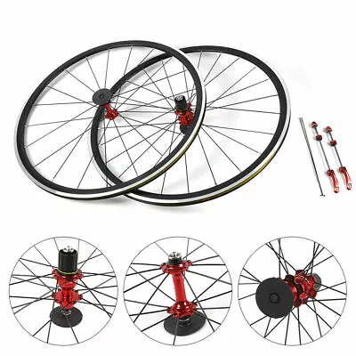 7/8/9/10/11 Speed 700C Ultralight Road Bicycle Front Rear Rim Wheelset C/V Brake • $117