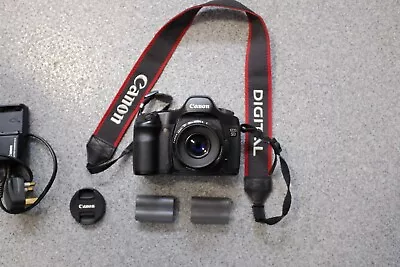 Canon EOS 5D (Classic) 12.8MP Digital SLR Camera Body + 50mm F1.8 MkII • £200