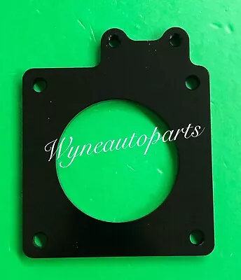 1986-1993 Mustang 5.0 Throttle Body Plate 70mm Spacer 86 87 89 90 91 92 93 V8 BK • $34.57