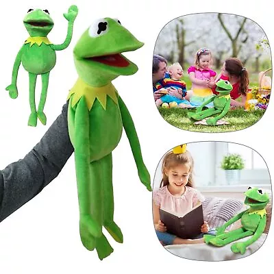 Kermit The Frog Hand Puppet Full Body Muppet Sesame Street Plush Toy Kid Toy AU • $20.47