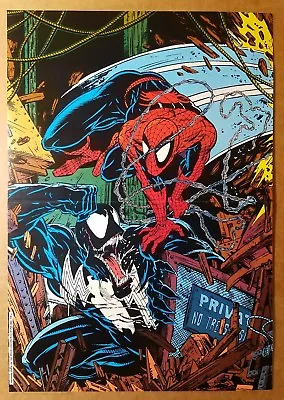 Amazing Spider-Man Vs Venom Marvel Comics Poster By Todd McFarlane • $24.50