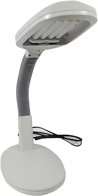 Aidapt 27W 6500K Adjustable Flexible Gooseneck Desktop Reading Lamp Light WHITE • £26.99