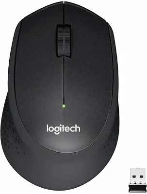 Logitech M330 Silent Plus (910-004909) Black Mouse • £23.99