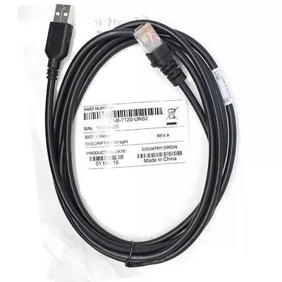 6FT USB Cable For Honeywell Metrologic MS7120 MS7220 MS9540 MS9535 MS9590 • $12.50