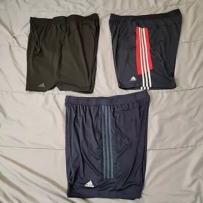 Adidas Athletic Shorts Men’s Size 2XL Lot Of 3 • $14.99