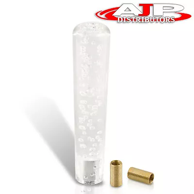 8  Bubble Extended Shift Knob Transparent M8 M10 M12 Adapter Kit CLR For Toyota • $19.99