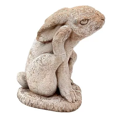 £108.69 • Buy Bunny Rabbit Cement Sculpture 1981 Henri Studio Yard Art Statue Concrete Garden 