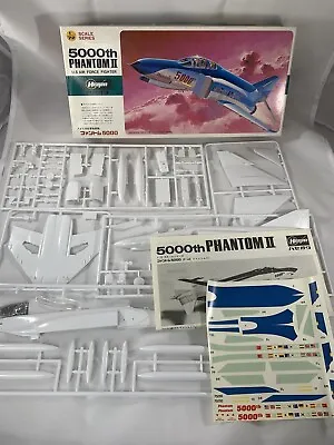 Hasegawa 1/72 5000th USAF Phantom II Open Box Complete Kit E10 US Air Force • $23.99