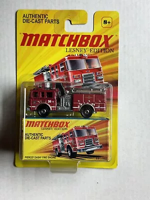 Matchbox Lesney Edition PIERCE DASH FIRE ENGINE • $30