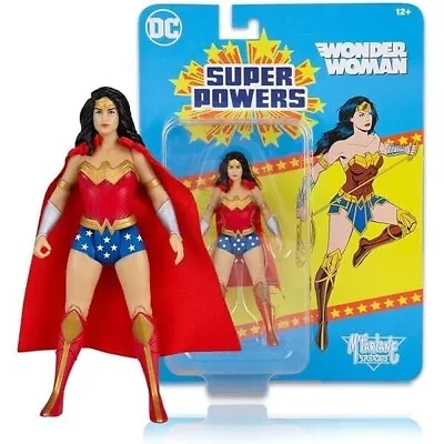 Wonder Woman - McFarlane Toys - DC Super Powers Wave 1 - Action Figure NEW • £13.90