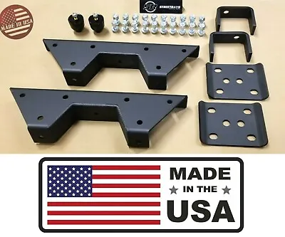 [SR] 73-87 Chevy GMC C10 C20 Frame Support C-Notch & 5  Drop Flip Lowering Kit • $154.96