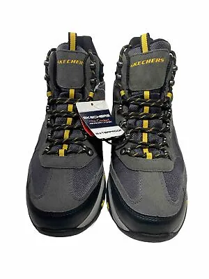 Skechers SZ 9 Extra Wide Relaxed Fit Trego Pacifico Men's Waterproof Hiking Boot • $55