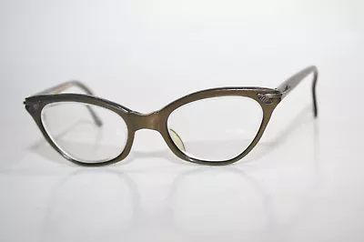 True Vintage Marwitz Cateye Eyeglasses Frames 145MM 1950s Germany • $74.99