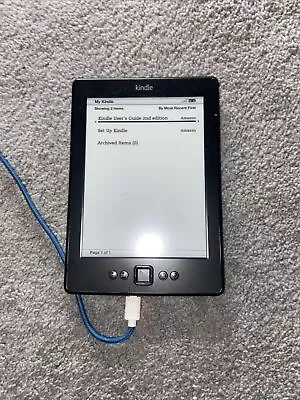 Amazon Kindle 4th Generation 2GB Wi-Fi 6 Inch EBook Reader Kindle Amazon  • £9.99