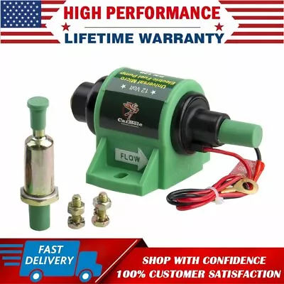 $23.99 • Buy 12D Universal Electric Fuel Pump 35gph Free Flow For Diesel Engines 4-7 PSI 12V