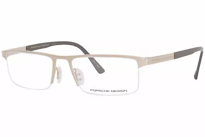 $119.95 • Buy Porsche Design Men's Eyeglasses P'8239 P8239 B Gold/Gray Optical Frame 56MM