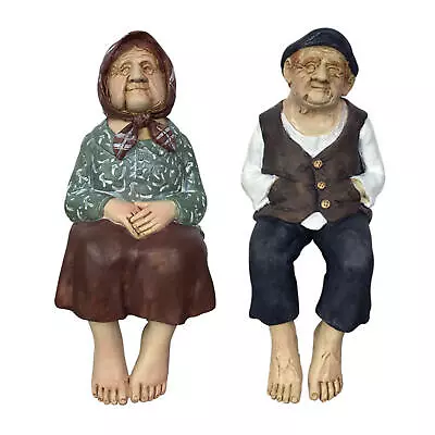 £17.82 • Buy Grandparent Figurine Statue Fairy Garden Office Ornaments Collection Gift