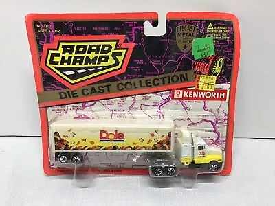 Vintage Road Champs 1995 Dole Diecast Kenworth New • $9.95