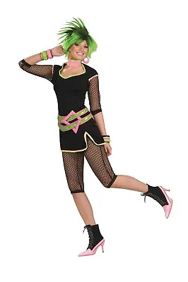 New Wave 80's Rock Pop Star Diva Madonna Lauper Dress Up Halloween Adult Costume • $45.95
