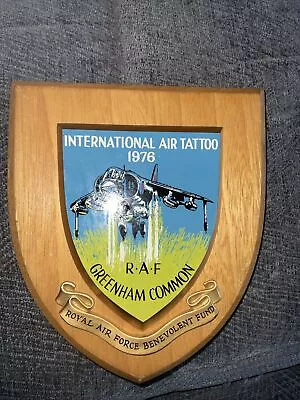 International Air Tattoo 1976 RAF Greenham Common Wall Plaque • £8.99