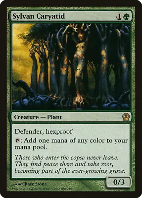 Sylvan Caryatid Theros  Green Rare MAGIC THE GATHERING MTG LP CNY • $4.50