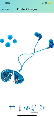 £7.99 • Buy Panasonic Ergofit Stereo In-Ear Wired Earphones With Powerful Sound│1.1m Cable