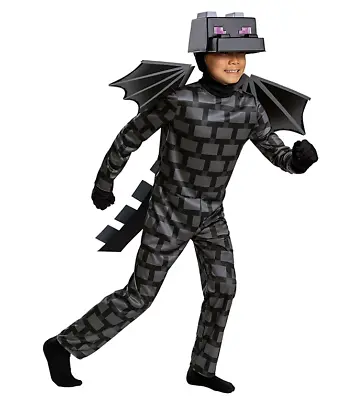 Boys Halloween Minecraft Ender Dragon Costume Size S  M  New With Tags • $31.04