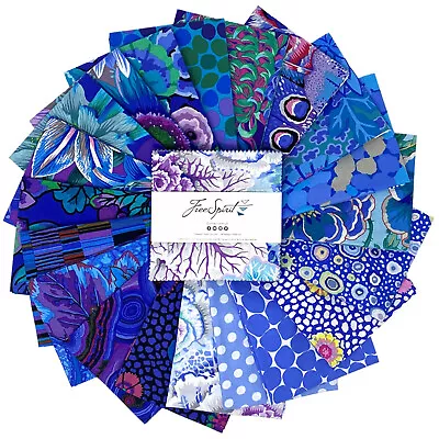 KAFFE CLASSICS LAKE Charm Pack From Free Spirit - 42 5  Fabric Squares • $7.50