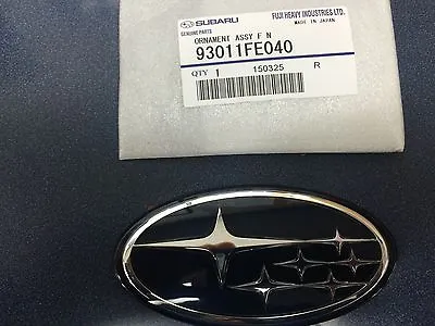 2003-2005 Subaru Impreza & WRX & STi Front Grille Emblem Genuine 93011FE040 Oem • $52.99