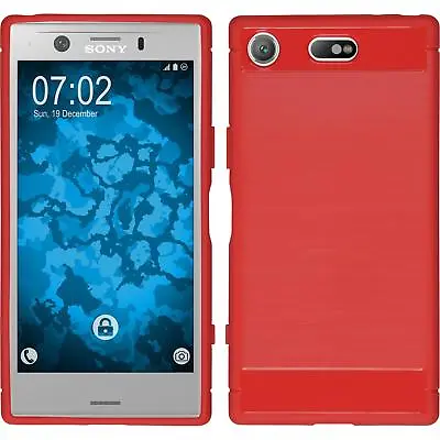 $8.69 • Buy Silicone Case For Sony Xperia XZ1 Compact Ultimate Red Cover