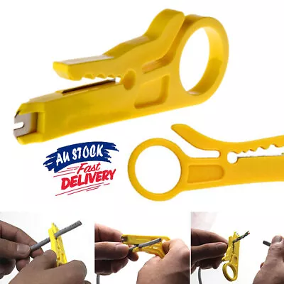 Punch Down Tool Computer Connect Cable Stripper Lan Network Jack Krone Keystone • $5.37