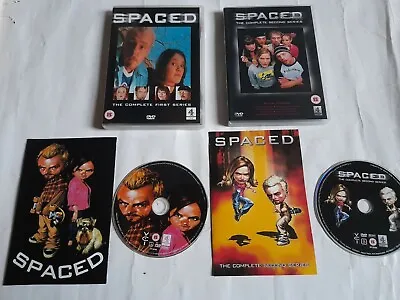 Spaced - DVD - The Complete FIRST + Second Series 2002 Simon Pegg • £7.27