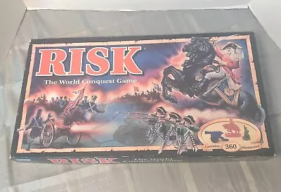 Parker Brothers RISK World Conquest Board Game Vintage 1993 • $25.46