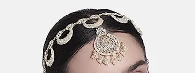 Indian Bollywood Gold Plated Kundan Choker Bridal Tikka Tika Mang Jewelry Setb • $22.99