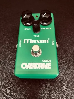 Maxon OD808 Orver Drive Guitar Effects Pedal From Japan • $231