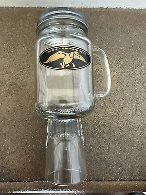 Duck Commander Original Duck Shot Mason Jar Mug With Attached Shot Glass  • $12.94