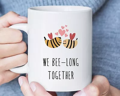 $26.99 • Buy Romantic Valentines Day Gift For Him Or Her We Bee Long Together Valentines Mug